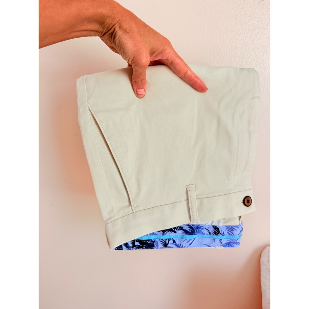 Tommy Bahama Boracay Chino Pants Mens 36x32 Sand Beige Straight Leg T115496 - Picture 3 of 12
